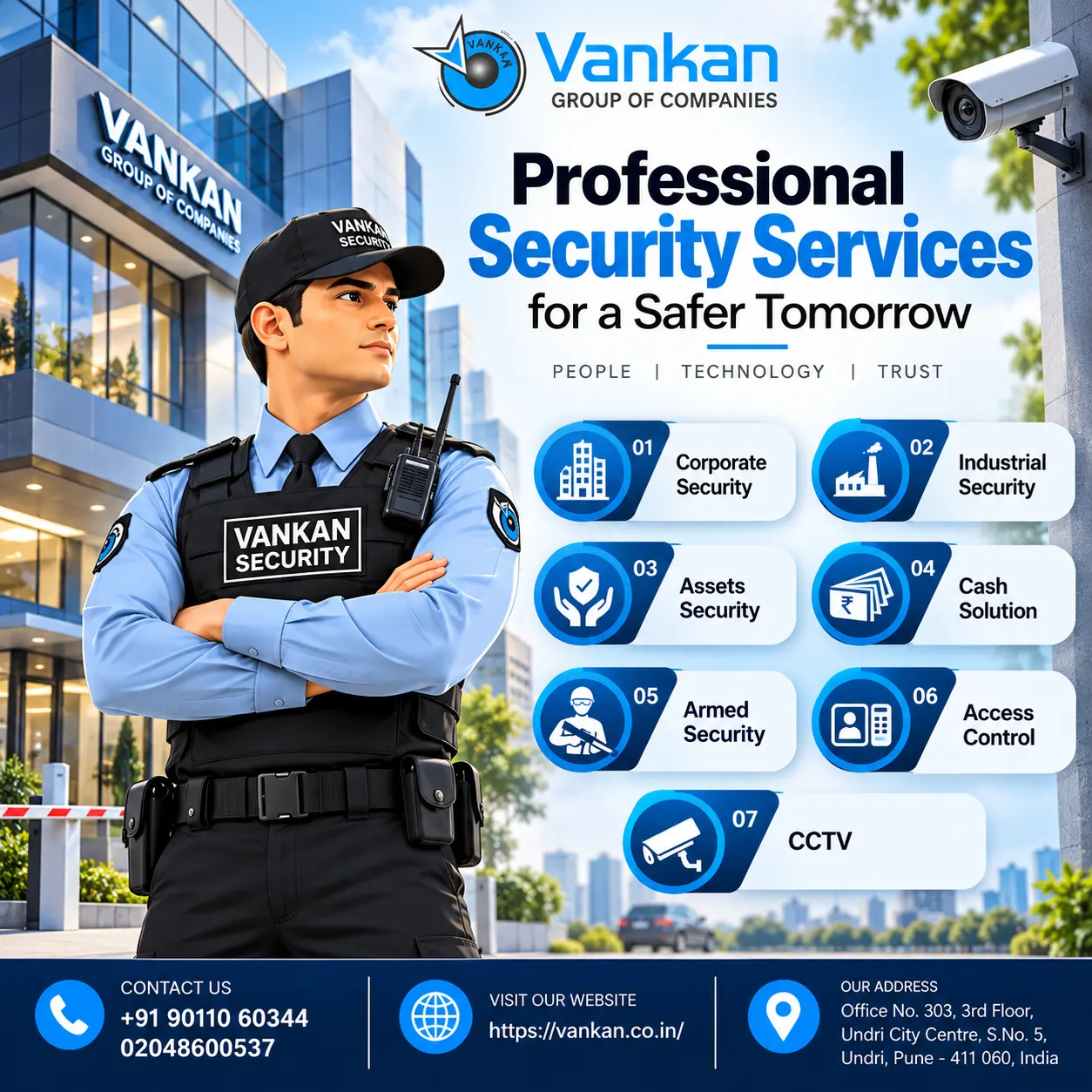 Private Event Security in Undri City Pune – Professional Security Solutions by VANKAN
