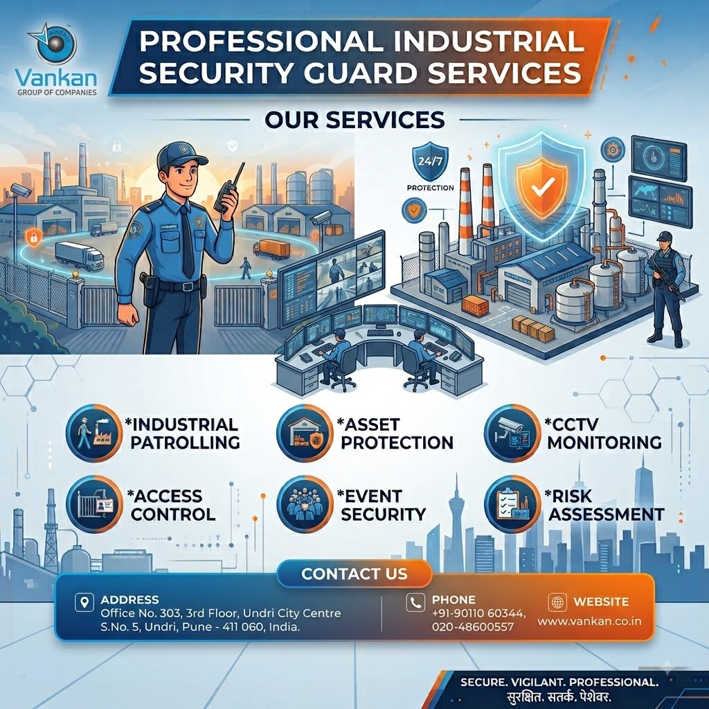 Industrial Security Guards in Undri City Pune 
