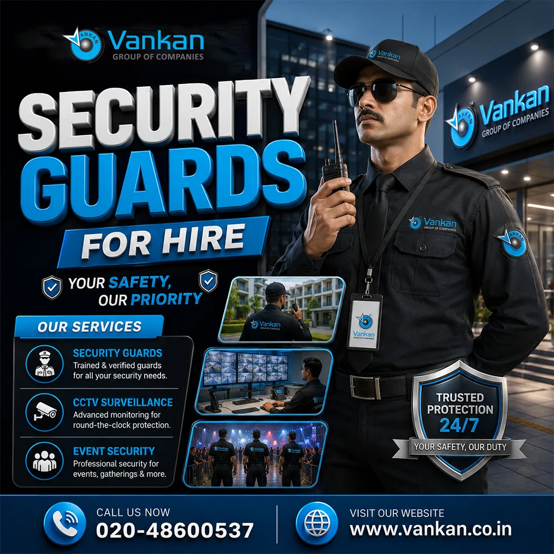 Security Guards for Hire in Pune | Trusted Security Services in Mohammed Wadi, NIBM & Kondhwa