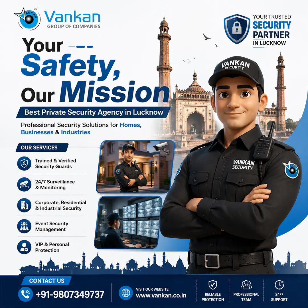 private security agency in Lucknow - VANKAN trained guards