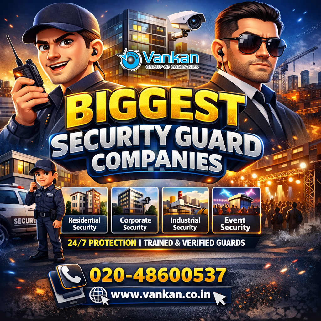 Biggest Security Guard Companies in Pune – Trusted Protection by Vankan
